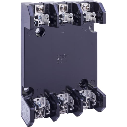 Square-D / Schneider - Square D 9080FB3611 30 Amp 600 Volt 3-Pole Phenolic Class H Standard Terminal Block Fuse Holder