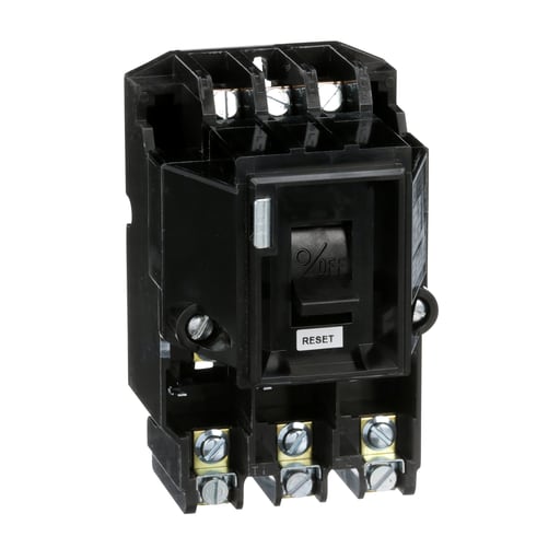 Square-D / Schneider - Square D 2510TBO2 600 VAC 18 Amp 5 Hp 3-Pole Open Type Non-Reversing Manual Starter