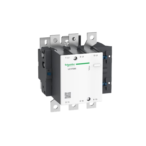 Square-D / Schneider - Square D LC1F265S7 600 VAC 265 Amp 3-Pole 1NO Panel Mount Full Voltage Non-Reversing IEC Contactor