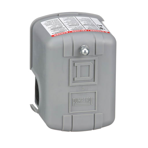 TESENSOR - Square D 9013FHG12J69 575 VAC DPST 70 to 150 PSIG Non-Adjustable Differential Pressure Switch