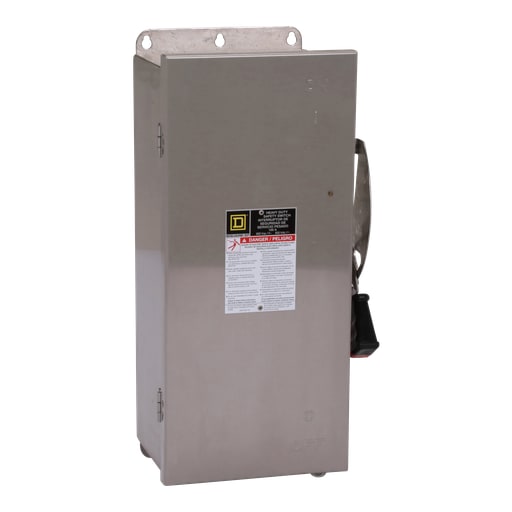 Square-D / Schneider - Square D HU363DSEI 600 VAC 100 Amp 3-Pole Non-Fusible Heavy Duty Safety Switch