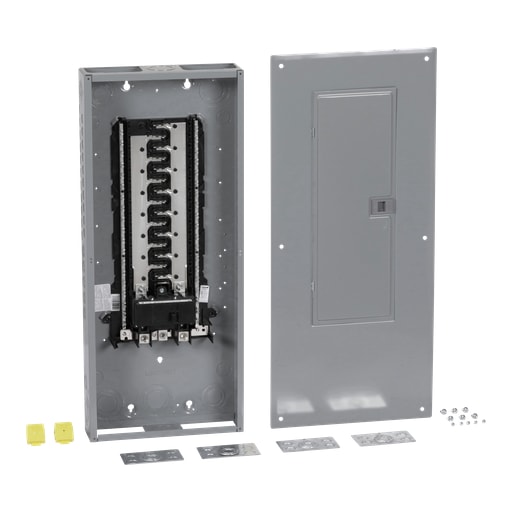 Square-D / Schneider - Square D HOM3060M200PCEP 120/240 VAC 200 Amp 1-Phase 30-Space 60-Circuit NEMA 1 Load Center with Cover
