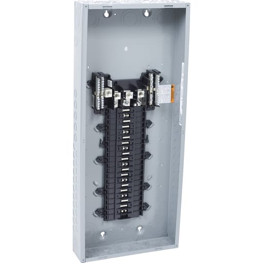 Square-D / Schneider - Square D QO340L200G 208 Star/120 VAC 200 Amp 3-Phase 4-Wire 40-Circuit Fixed Main Lug Load Center Box and Interior