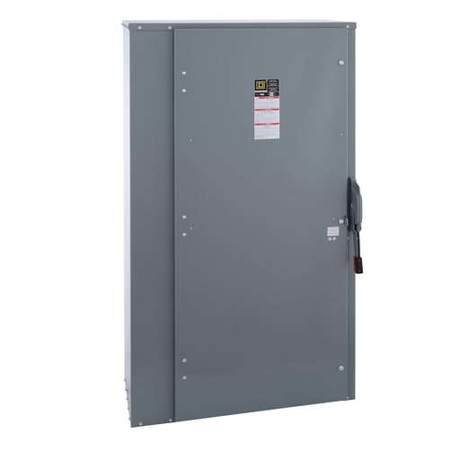 Square-D / Schneider - Square D HU267 600 VAC 800 Amp 2-Pole Non-Fusible Heavy Duty Safety Switch