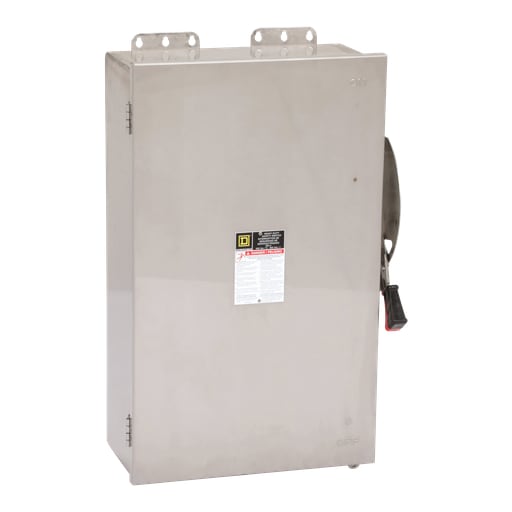 Square-D / Schneider - Square D HU364SS 600 VAC 200 Amp 3-Pole Non-Fusible Heavy Duty Safety Switch