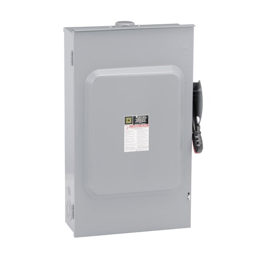Square-D / Schneider - Switch Fusible Hd 240v 200a 3p Neutral