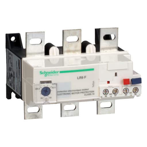 Square-D / Schneider - Square D LR9F5357 600 Volt 50 Amp 1NO 1NC Screw Clamp Terminal Solid State Thermal Overload Relay