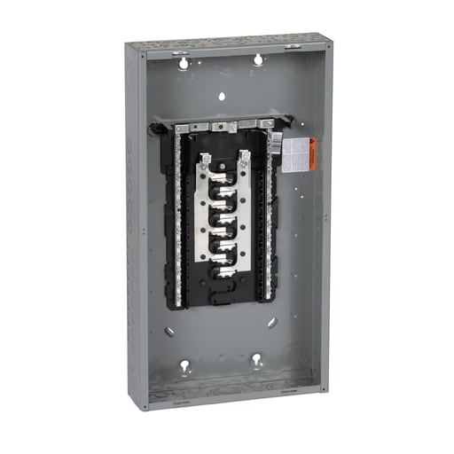 Square-D / Schneider - Square D HOM1632L125PC 120/240 VAC 125 Amp 1-Phase 16-Space 32-Circuit NEMA 1 Load Center with Cover