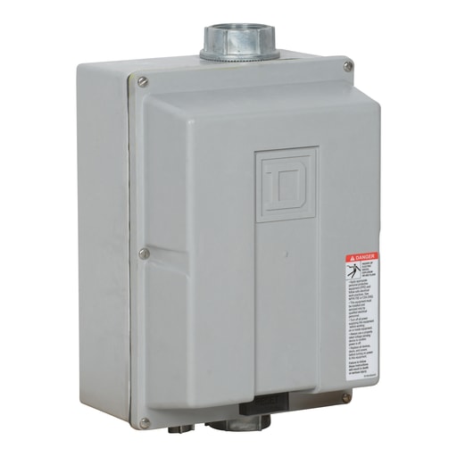 Square-D / Schneider - Square D 8536SDW21V02S 110/120 VAC 45 Amp 25 Hp 3-Pole NEMA 4X Full Voltage Non-Reversing Magnetic Starter