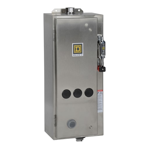 Square-D / Schneider - Square D 8538SBW11V06 18 Amp 600 VAC NEMA Combination Starter