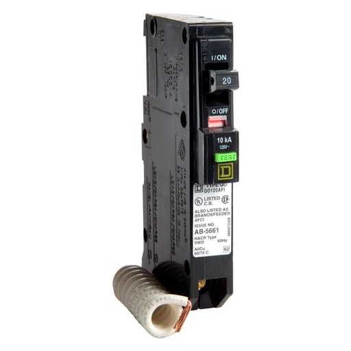 Square-D / Schneider - SQD QO120AFIC Mini circuit breaker,