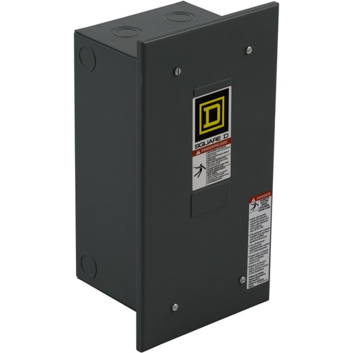 Square-D / Schneider - Square D 8903SPF1V02 110/120 VAC 60 Amp 2-Pole NEMA 1 Electrically Held Lighting Contactor