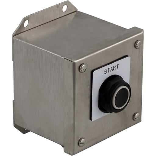 Square-D / Schneider - Square D 9001KYSK110 600 VAC 10 Amp 1NO 1NC NEMA 1/3/4/4X/13 304 Stainless Steel Push Button Control Station
