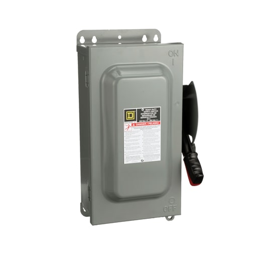 Square-D / Schneider - SQD HU362NAWK SW UNFUSED HD 600V 60A 3P NEMA12/NEUT
