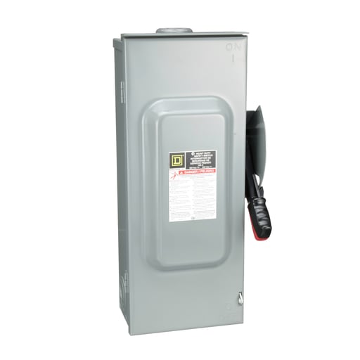 Square-D / Schneider - Square D HU363RB 600 VAC 100 Amp 3-Pole Non-Fusible Heavy Duty Safety Switch