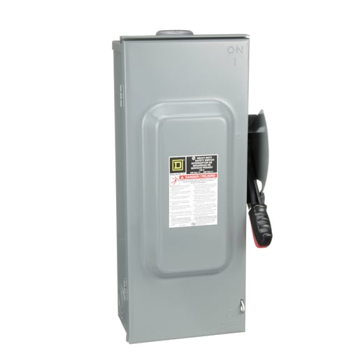 Square-D / Schneider - Square D H323NRB 240 VAC 100 Amp 3-Pole Class H/J/K/L/R Fusible Heavy Duty Safety Switch