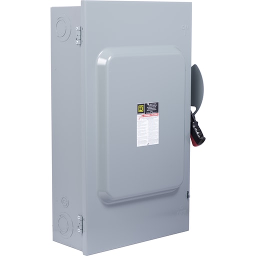 Square-D / Schneider - Square D HU364N 600 VAC 200 Amp 3-Pole Non-Fusible Heavy Duty Safety Switch