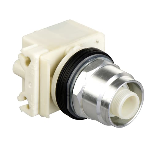 Square-D / Schneider - Square D 9001KR8P1 30 mm Metal Bezel Mushroom Illuminated Push Button Operator