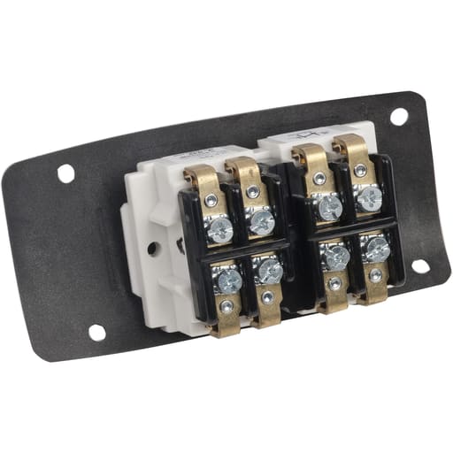 Square-D / Schneider - Square D 9001BOC359 600 VAC 5 Amp 2NO 2NC Screw Clamp Terminal Push Button Control Station Contact Block Assembly