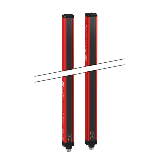 TESENSOR - TEC XUSL4E30H121N Safety light curtain type 4, TEC Safety light curtains XUSL, XUSL For hand protection, Std sensing range, Hp = 1210 mm, R=30 mm
