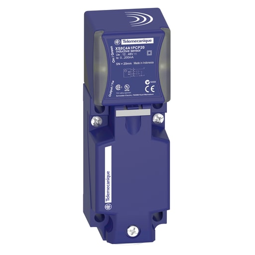 TESENSOR - TES XS8C4A1PCG13 Inductive proximity sensors XS, inductive sensor XS8 40x40x117, PBT, Sn20 mm, 12...48 VDC, terminals