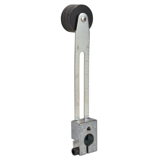 TESENSOR - TEC 9007HA8 NEMA limit switch, 9007C, adjustable length lever arm, bendable, 0.625 inch nylon roller, 0.25 inches wide