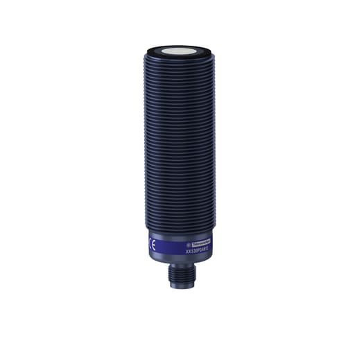 TESENSOR - TES XXS30P2AM12 Ultrasonic sensors XX, ultrasonic sensor, plastic, cylindrical M30, straight, 2 m, 4...20 mA