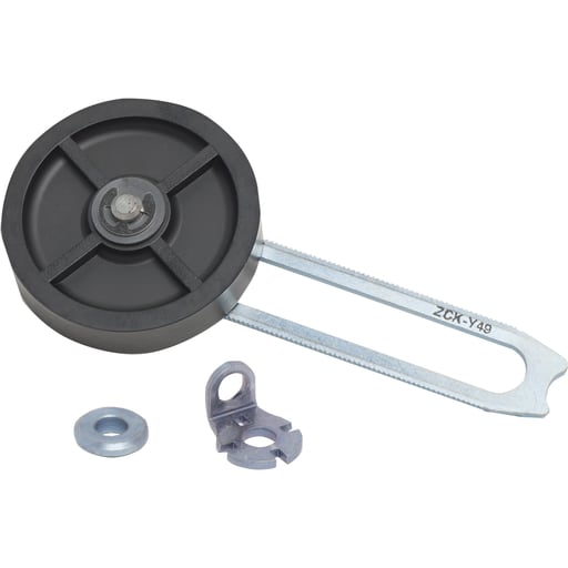 TESENSOR - TES ZCKY49 Limit switch lever, Limit switches XC Standard, ZCKY, elastomer roller ? 50 mm variable length