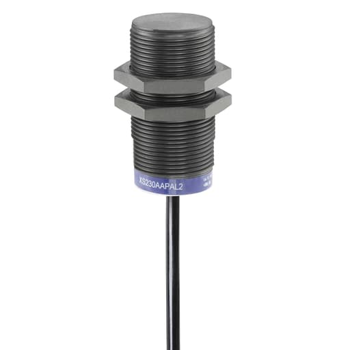 TESENSOR - TES XS230AAMAL2 Inductive proximity sensors XS, inductive sensor XS2 M30, L60mm, PPS, Sn22mm, 24...240VAC/DC, cable 2 m