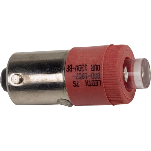 Square-D / Schneider - Square D DL1CJUS1204 120 VAC/VDC Red BA9S LED Lamp