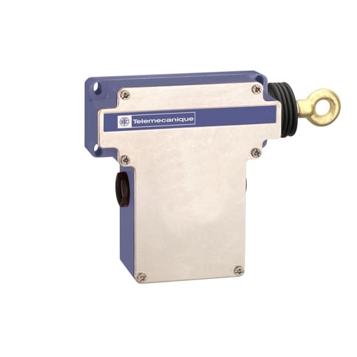 TESENSOR - TEC XY2CE3A010H7 Latching emergency stop rope pull switch, TEC rope pull switches XY2C, cable XY2CE, 300 V AC, 10 A