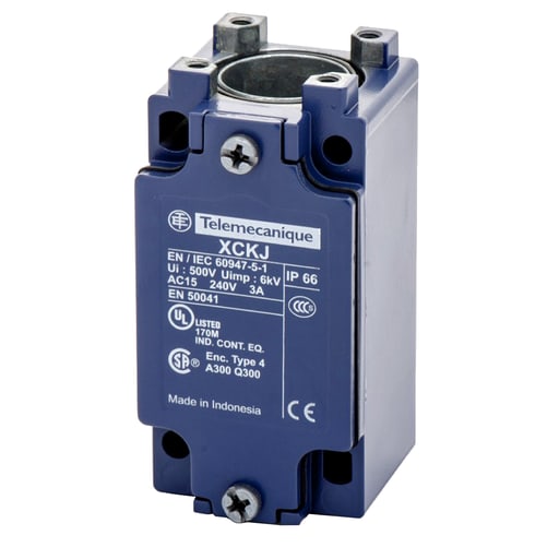 TESENSOR - TEC ZCKJ15 Limit switch body, Limit switches XC Standard, 1 NC + 1 NO, SNAP ACTION