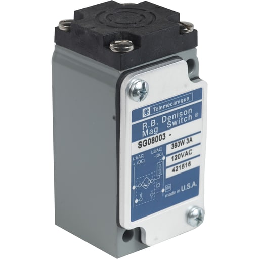 TESENSOR - TEC SG08003 Coded magnetic system, proximity sensor, actuated sensor
