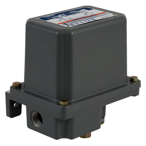 TESENSOR - TEC 9012GAR24 Pressure switch 9012G, adjustable scale, 2 thresholds, 1.5 to 75 PSIG
