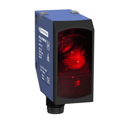 TESENSOR - TEC XUK2LAKSMM12T Photoelectric sensors XU, photo electric laser sensor, XUK, thru beam transmitter, Sn 30 m -10...30 VDC, M12