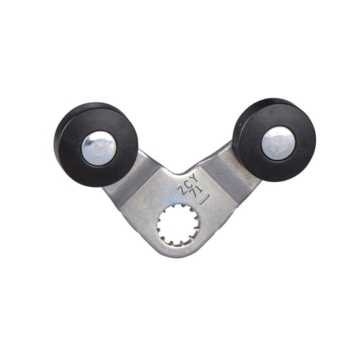 TESENSOR - TEC ZCY71 Limit switch lever, Limit switches XC Standard, ZCY, forked arm with rollers 1 track