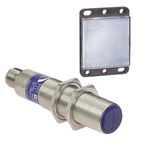 TESENSOR - TEC XU9M18MA230K Photoelectric sensors XU, XU9, polarised, Sn 2 m, 24...240VAC/DC, 1/2"