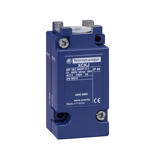 TESENSOR - TEC ZCKJ11 Limit switch body, Limit switches XC Standard, ZCKJ, plug in, w/o display, 1C/O, snap action, Pg13