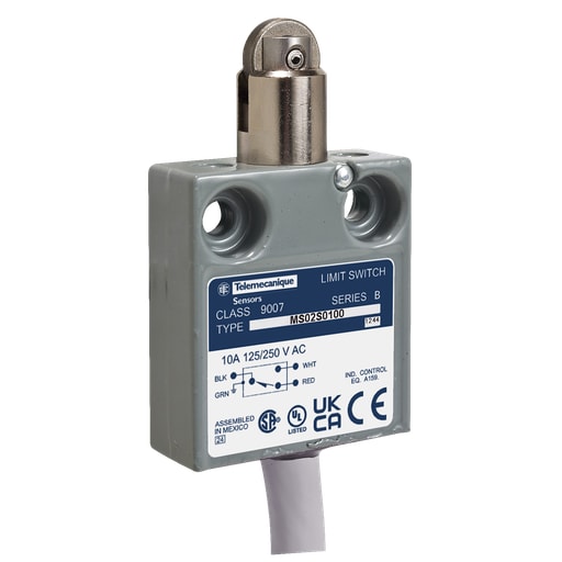 TESENSOR - TEC 9007MS03S0300 Limit switch, 9007, 240 VAC 10amp ms +option