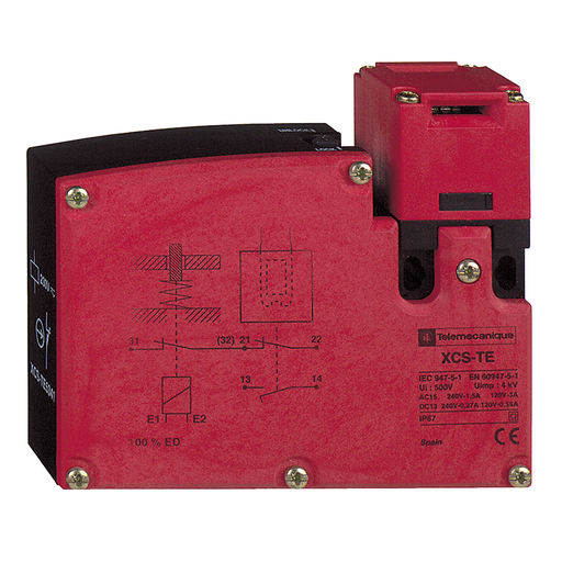 TESENSOR - TEC XCSTE5331 Safety switch, TEC Safety switches XCS, plastic XCSTE, 1NC+1 NO, slow break, 1entry tapped Pg 11, 120 V