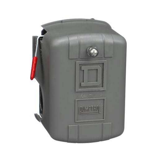 TESENSOR - TES 9013FHG42J59M1X Pumptrol, 9013FH, air compressor switch, fixed differential, Off at 175 PSI, low hp