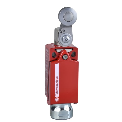 TESENSOR - TEC XCSD3719N12 Safety limit switch, TEC Safety switches XCS, metal, rotary lever, 2NC + 1 NO, 1 entry tapped 1/2" NPT