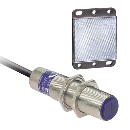 TESENSOR - TEC XU9M18MA230 Photoelectric sensors XU, XU9, polarised, Sn 2 m, 24...240VAC/DC, cable 2 m