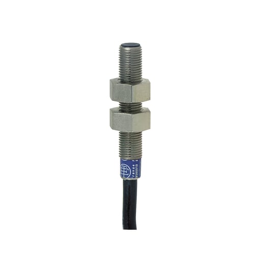 TESENSOR - TES XS1N05PA310 Inductive proximity sensors XS, inductive sensor XS1 M5, L28mm, brass, Sn1mm, 5..24VDC, cable 2m