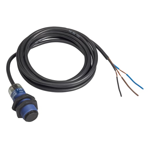TESENSOR - TEC XUB0AKSNL2T Photoelectric sensors XU, XUB, emitter, 12...24 VDC, cable 2 m