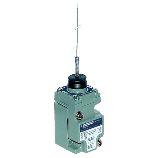 TESENSOR - TEC Sensors 9007C52J NEMA limit switch, 9007C, heavy duty, compact, spring return wobble stick, Delrin, 10A, 600V, 1NO/1NC, NEMA 4, 6P, 13