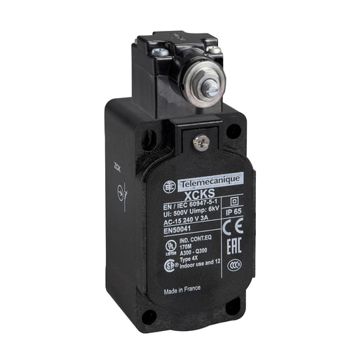 TESENSOR - SQUARED ZCKS404 Limit switch body w