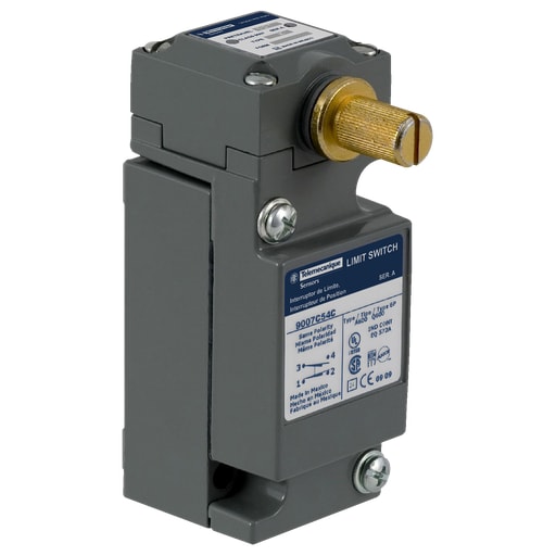 TESENSOR - TEC 9007C54C Limit switch, 9007, 600 V 10amp c +options