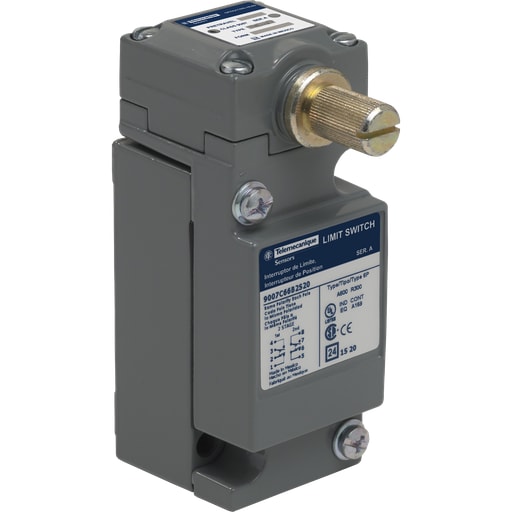 TESENSOR - TEC 9007C66B2S20 NEMA limit switch, 9007C, heavy duty, standard, spring return lever, special