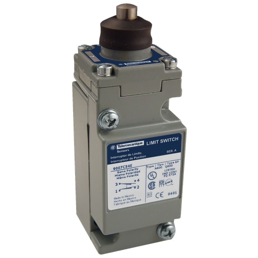 TESENSOR - TEC 9007C54E Limit switch, 9007, 600 V 10amp c +options